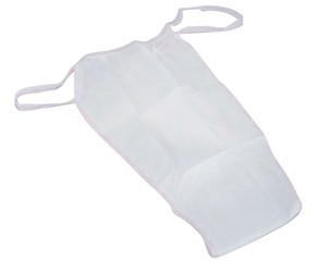 Jednorázová dámská tanga z netkané textilie, bílá 100ks